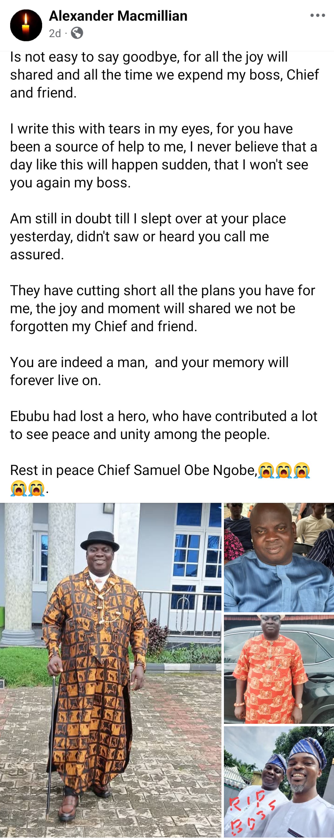 Two masked men f@tally shoot politician in his Rivers State hotel