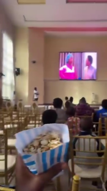 Woman left 'amused' at the kind of cinema her mother took her to in Ado-Ekiti (video)
