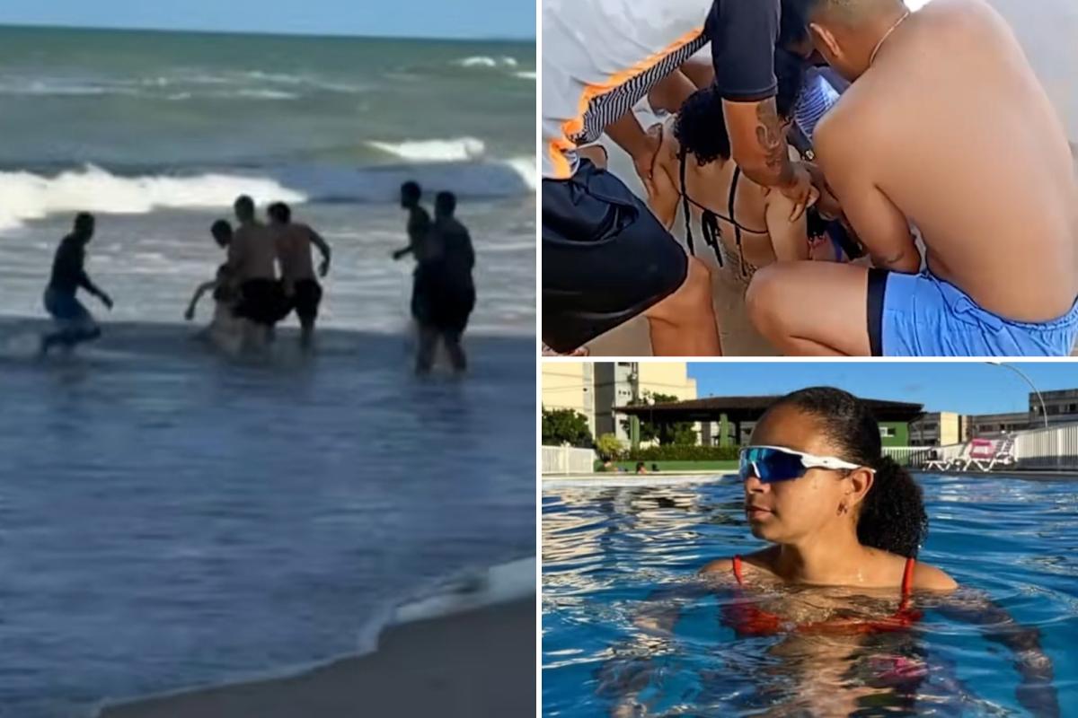 Teen girl loses leg in shark attack a short distance from where boy was m@uled a day earlier