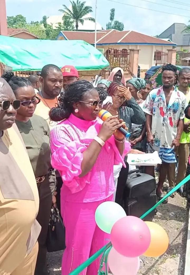 "Are you not ashamed to post this?" Politician called out after sharing project she commissioned in her Constituency