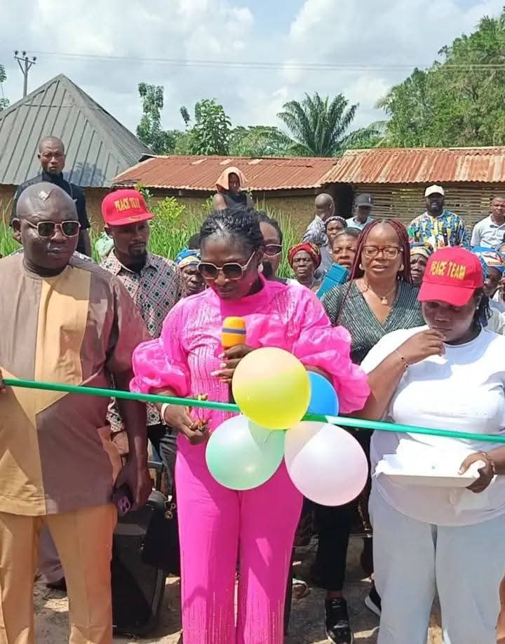 "Are you not ashamed to post this?" Politician called out after sharing project she commissioned in her Constituency