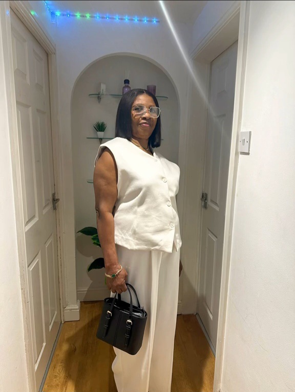 Reactions as woman shares shocking transformation after her grandmother moved to the UK from Nigeria (video)