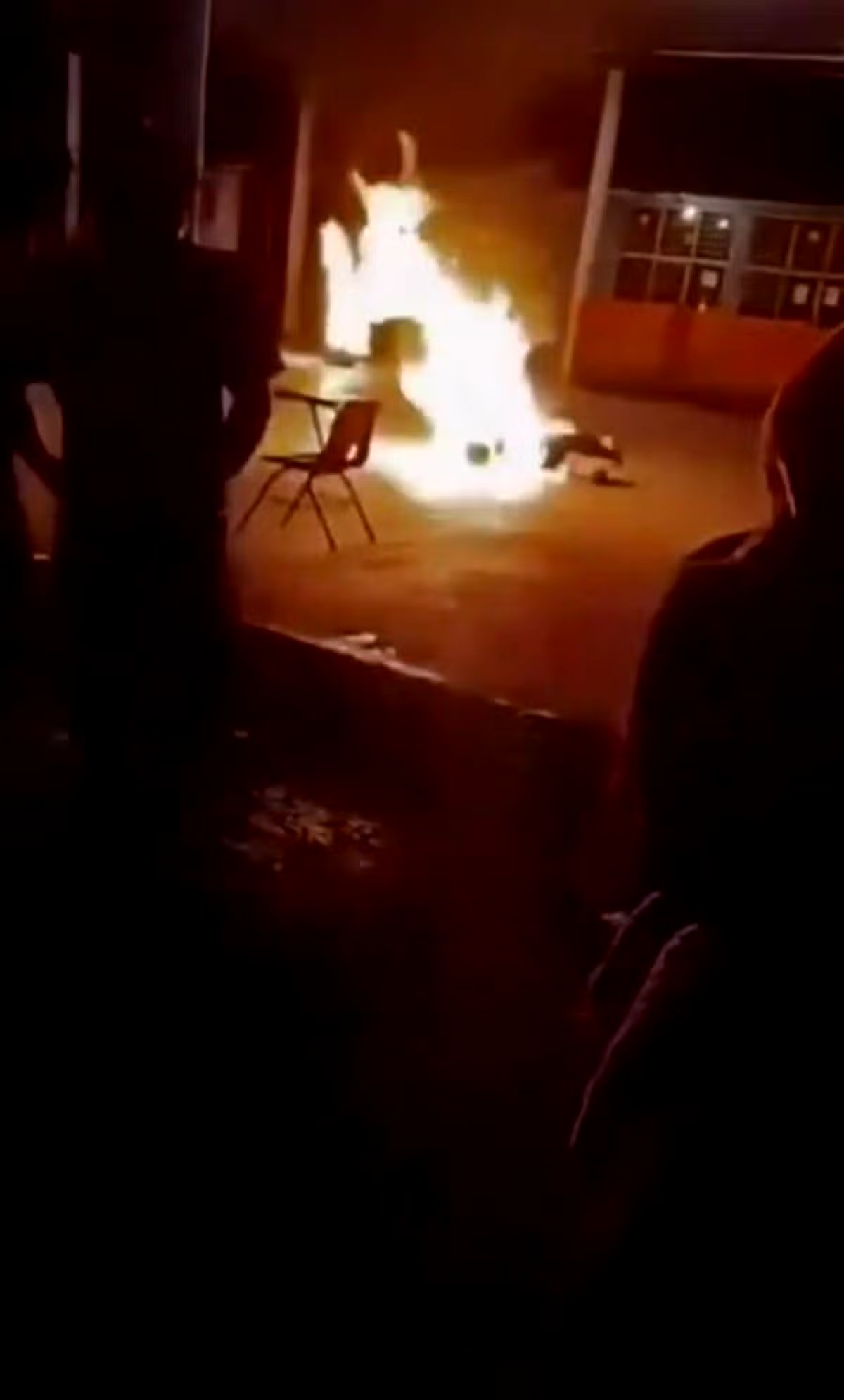 Couple burn$d alive by villagers in after 'witchcraft' accusations