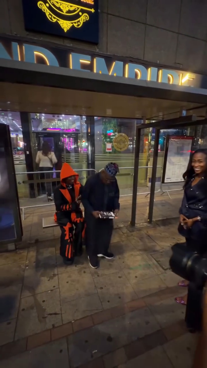 Ex-President Obasanjo refuses to acknowledge CharleyBoy in London unless he prostrates in adorable video