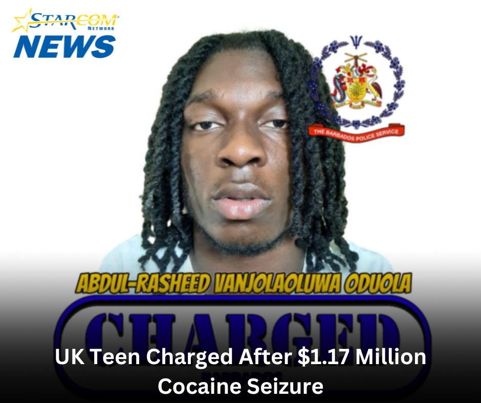 19-year-old UK based Nigerian arrested while trying to export cocaine from Barbados (video)