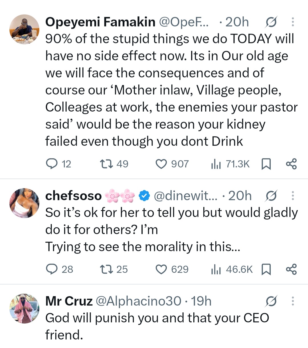 Food critic, Opeyemi Famakin shares warning spa owner gave him against taking IV infusion for skin glow
