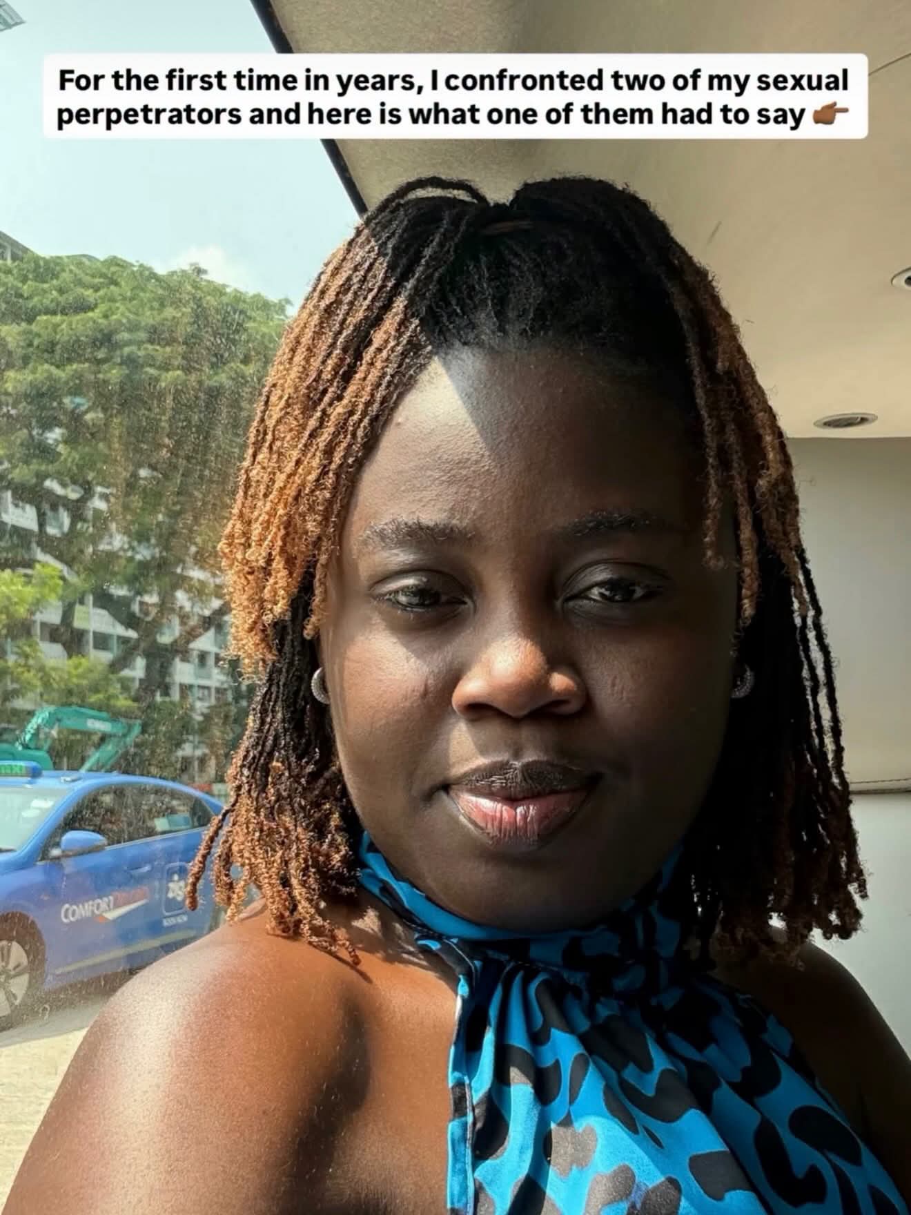 "Family covered him" Travel enthusiast Adenike Daramola shares message from her r@pist after she confronted him