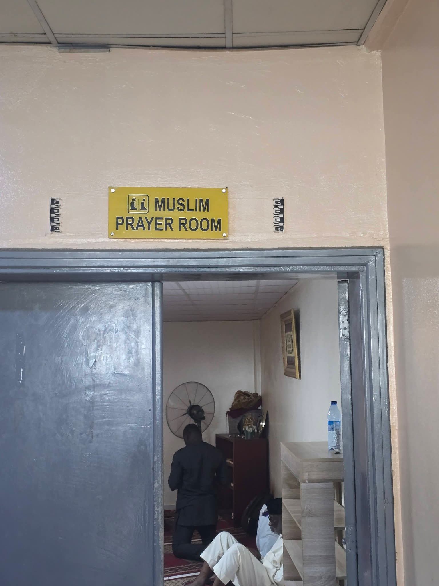 "Was there really a need for a Christian prayer room at the airport?" Muslim man asks as he shares observation