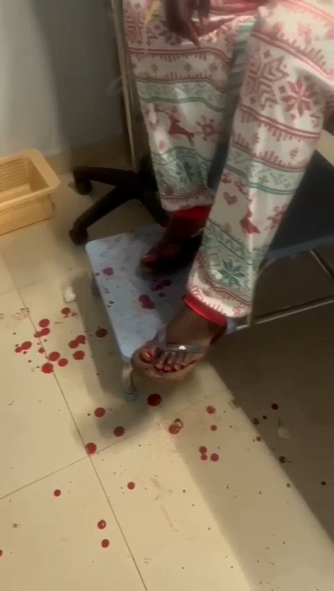 Ghanaian actress Nana Akua Addo hospitalised after allegedly being b@ttered by her husband (video)