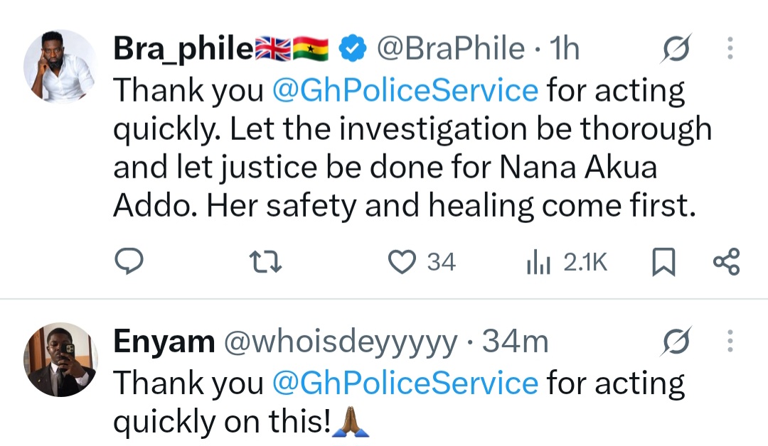 Husband of actress Nana Akua Addo reportedly arrested as video emerges of him also be@ting their daughter (video)