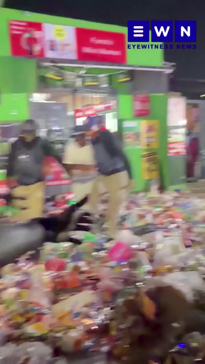 Foreigners' shops looted in Soweto as South Africans continue protest against foreigners (videos)