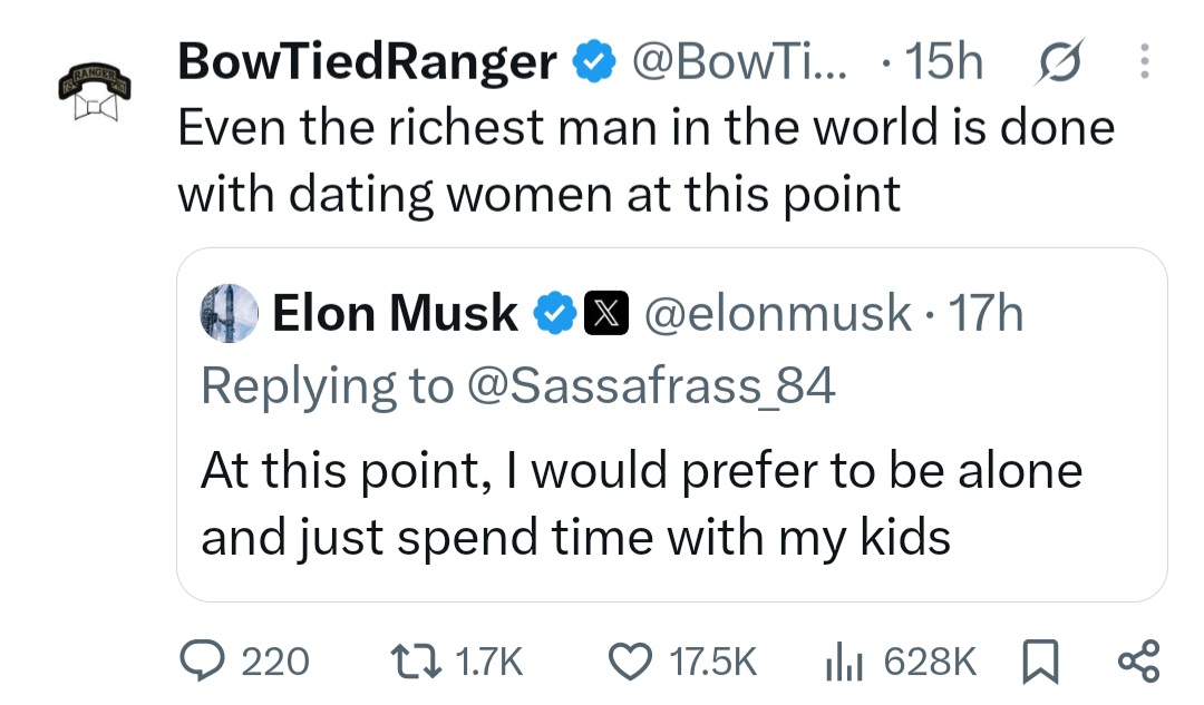 "I would prefer to be alone and just spend time with my kids" Elon Musk says amid family issues