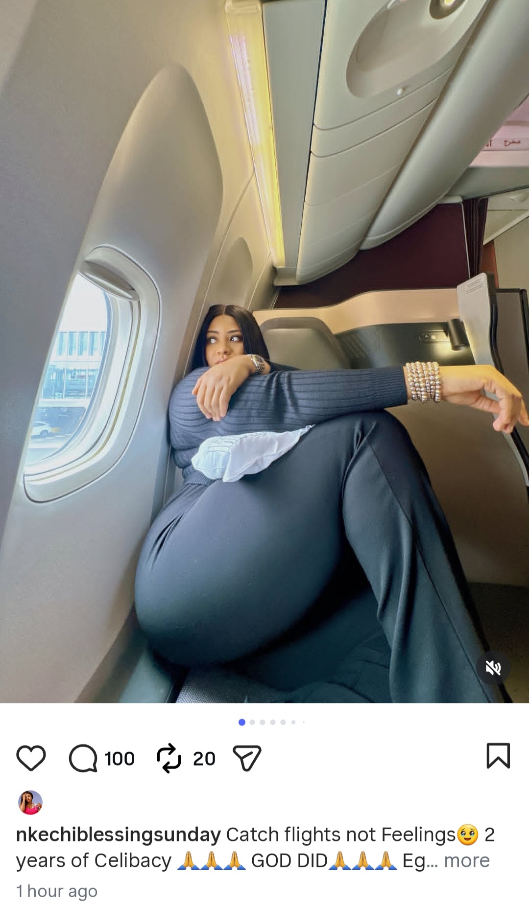 Actress Nkechi Blessing Sunday celebrates 2 years of celibacy