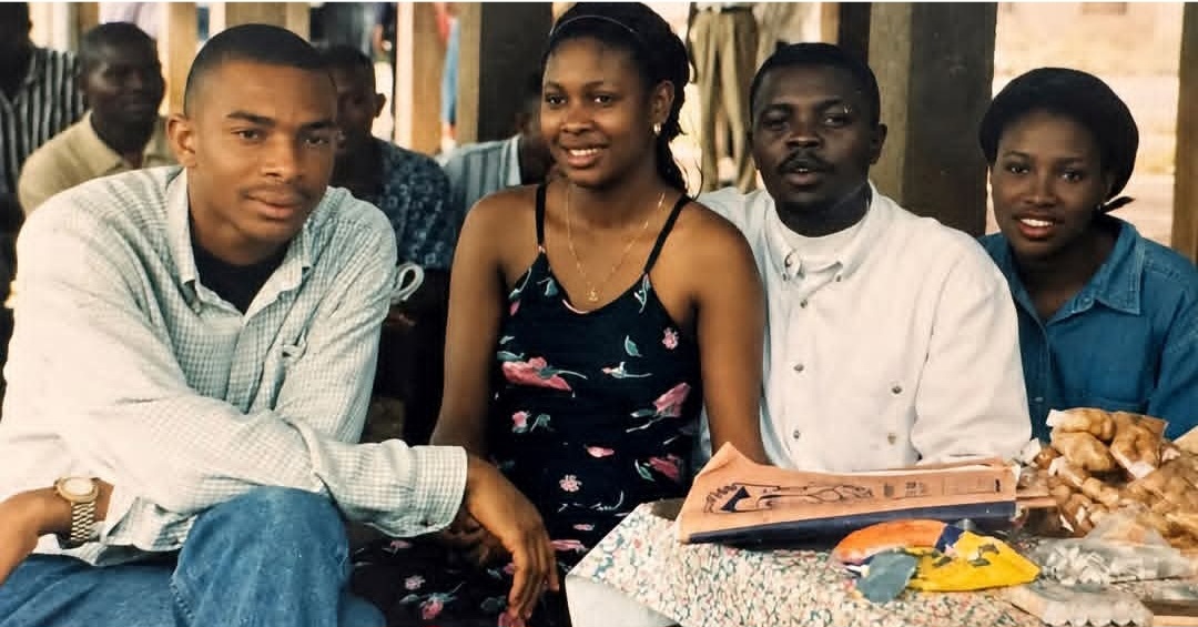 Friends from UNIBEN recreate photo after 28 years