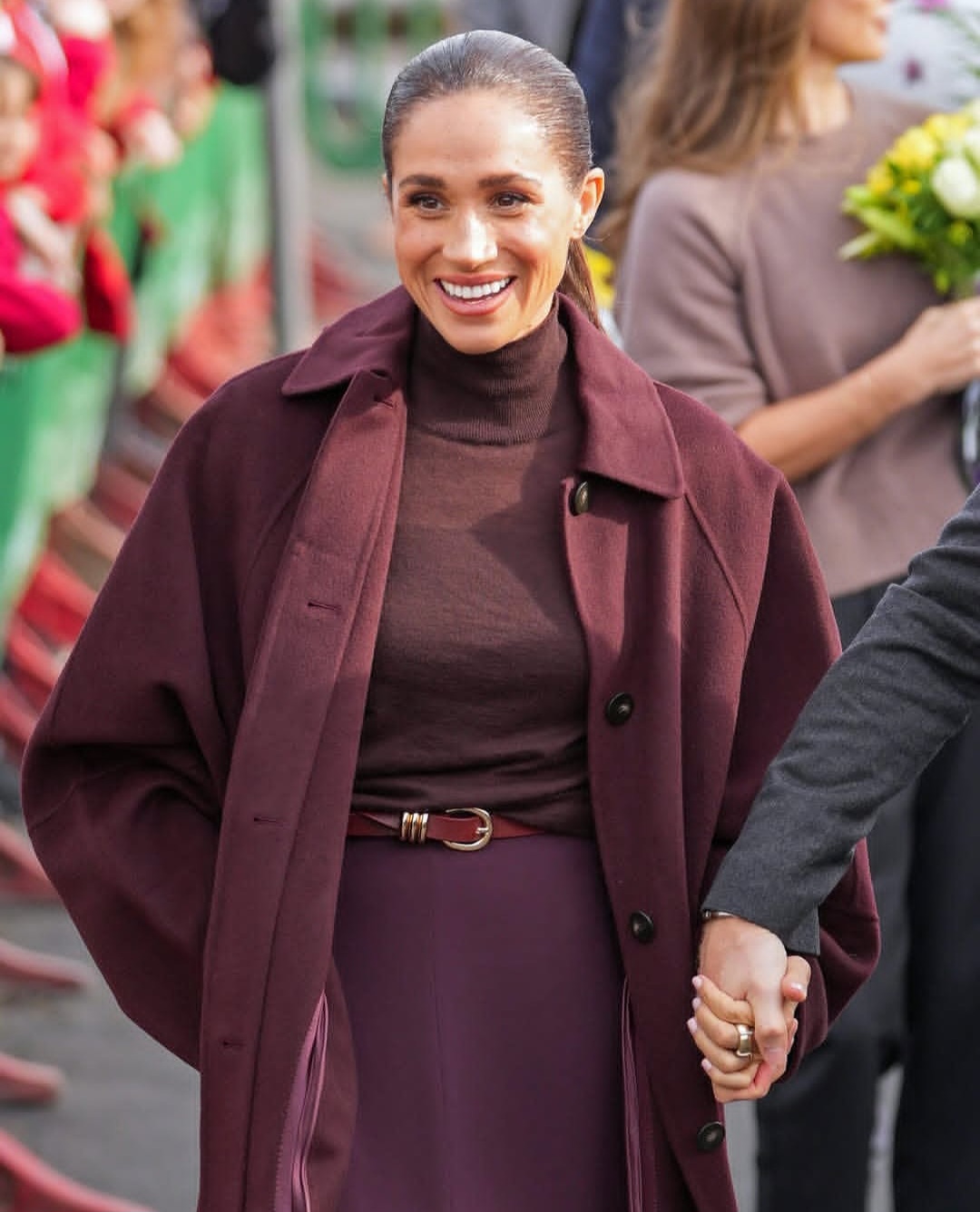 Meghan Markle and Prince Harry step out for first official joint outing since return to UK (photos)