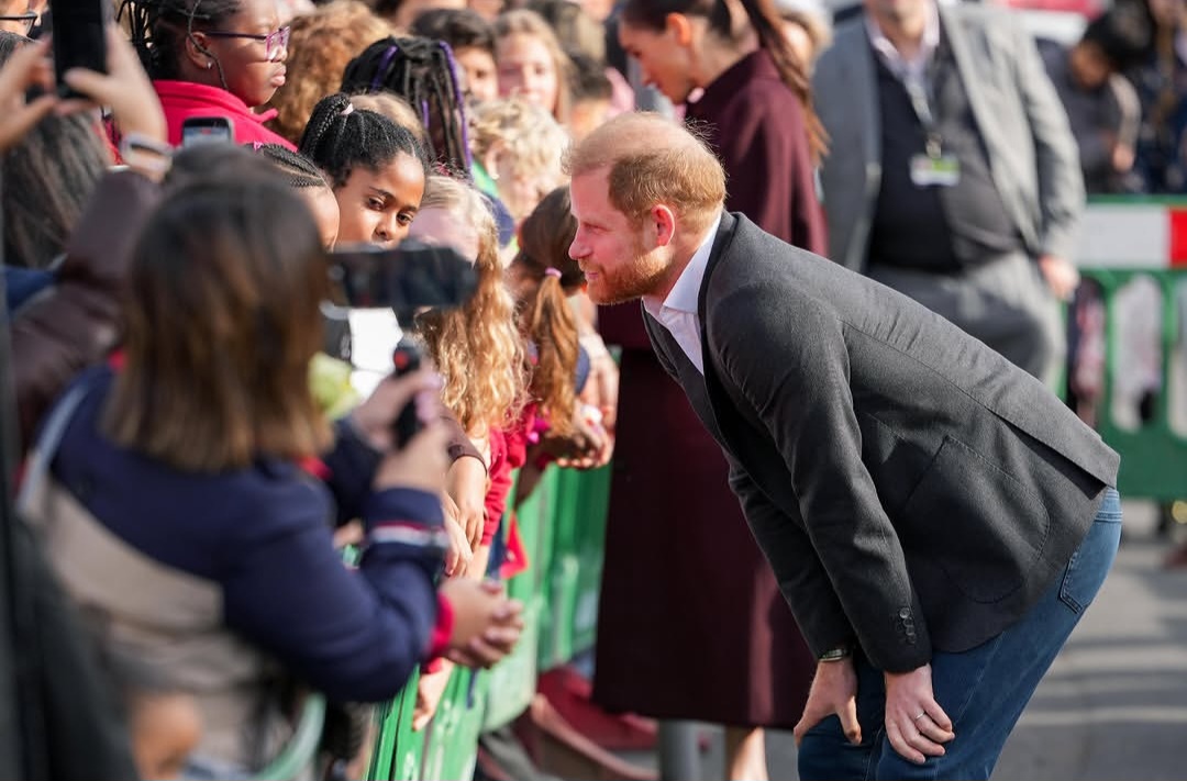Meghan Markle and Prince Harry step out for first official joint outing since return to UK (photos)