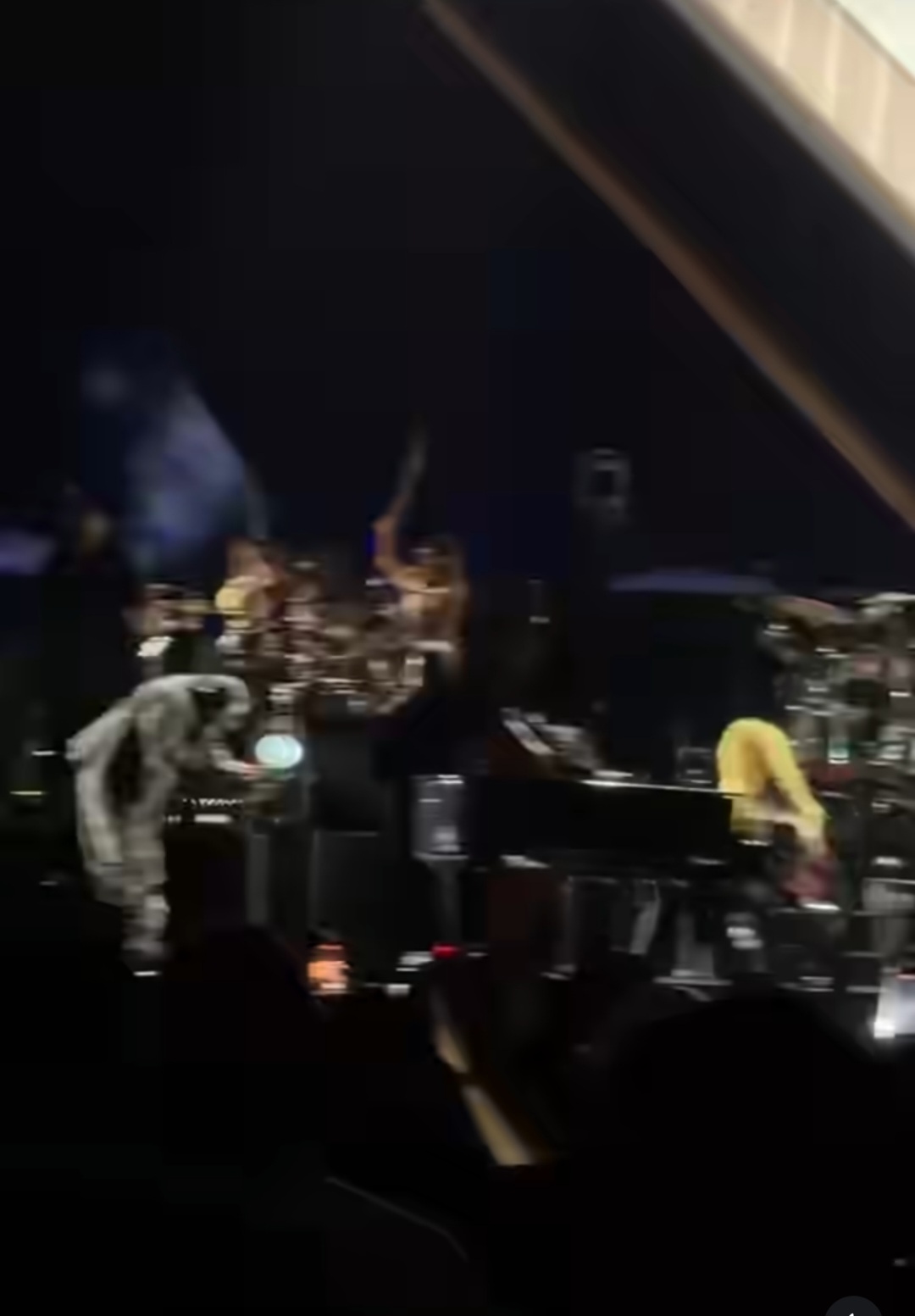 Jay-Z bows to daughter Blue Ivy and hypes her up as she joins him on stage