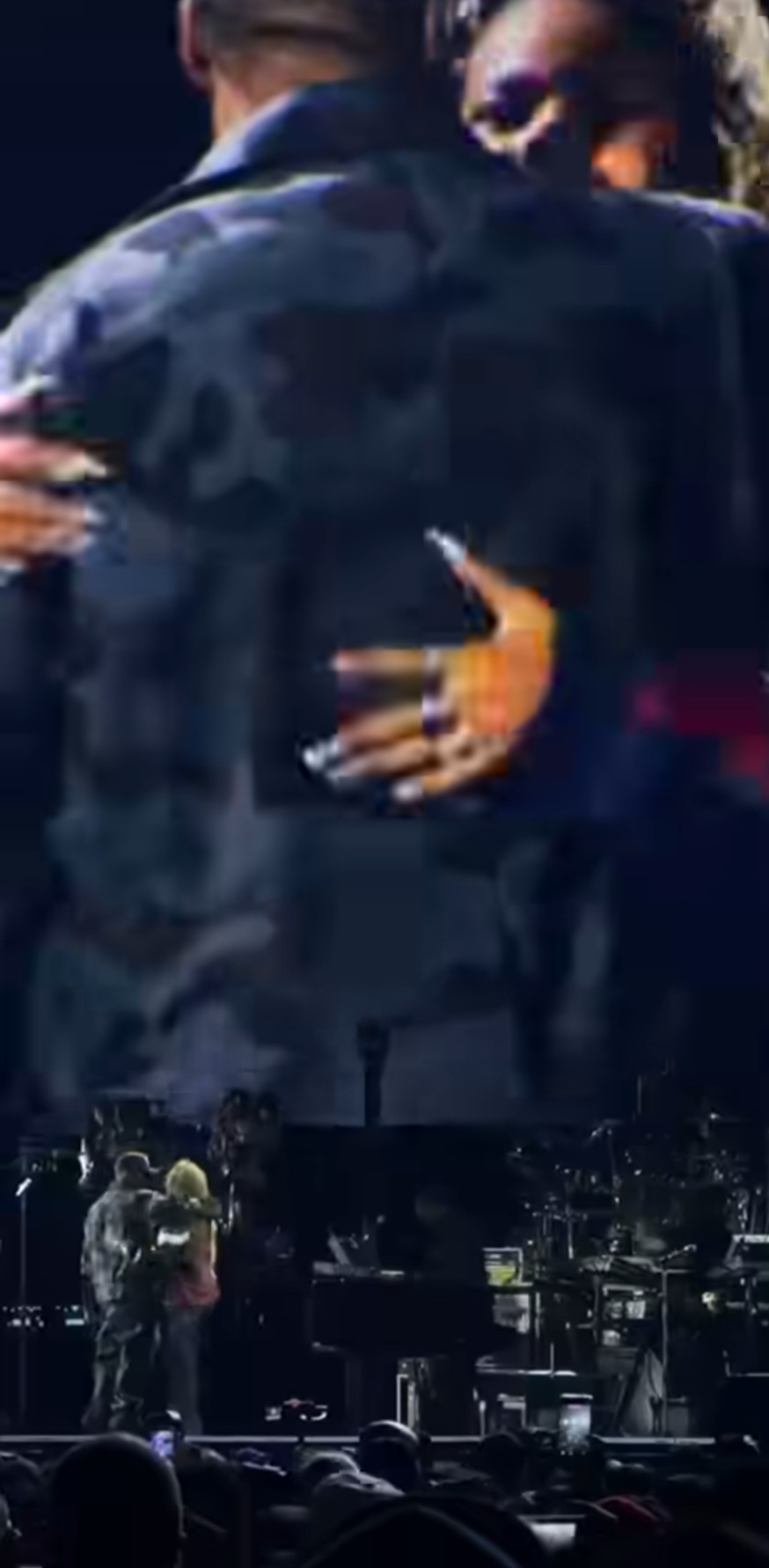 Jay-Z bows to daughter Blue Ivy and hypes her up as she joins him on stage