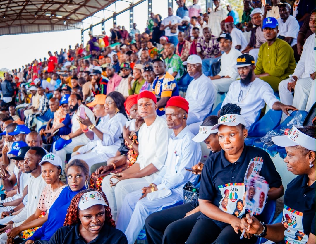 Tompolo Takes PBAT Door-To-Door Movement To Owerri, Deploys 30 Campaign Vehicles As Uzodimma Backs Tinubu’s 2027 Bid