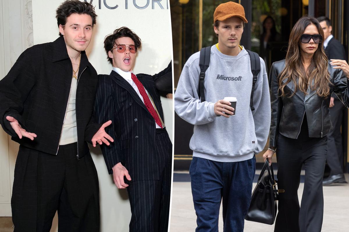 Cruz Beckham appears to take dig at 'lonely' brother Brooklyn for âbreaking mamaâs heart'