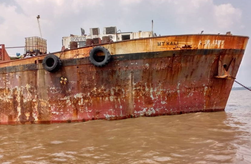 Ship on test-run arrested with 200,000 litres of stolen crude