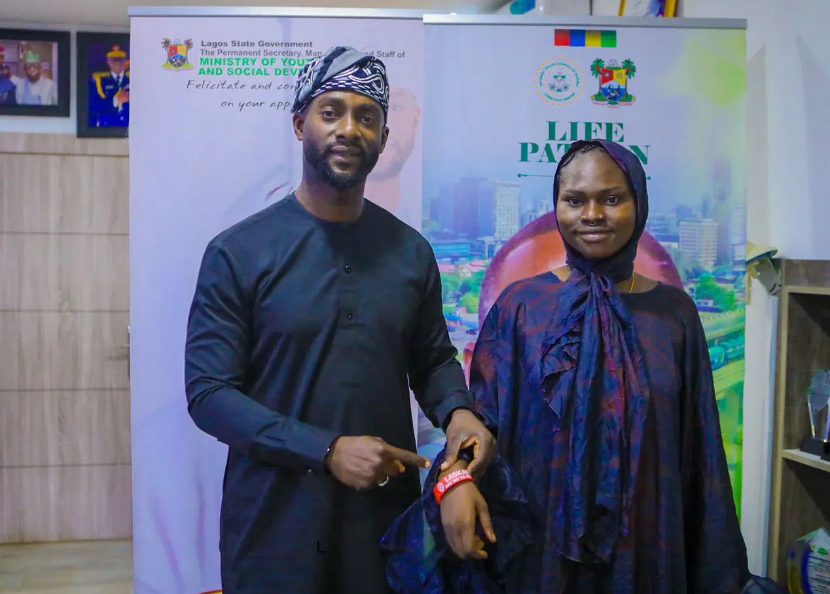 "Nobody is perfect" Lagos Commissioner says as Mandy Kiss is made ambassador for Lagos anti-drug campaign after attempting to bed 100 men in one day (video)