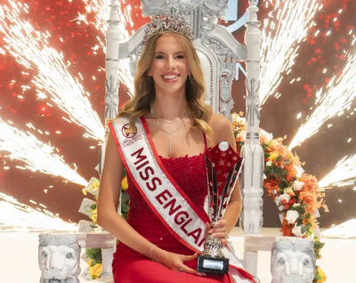 First openly gay woman is crowned Miss England