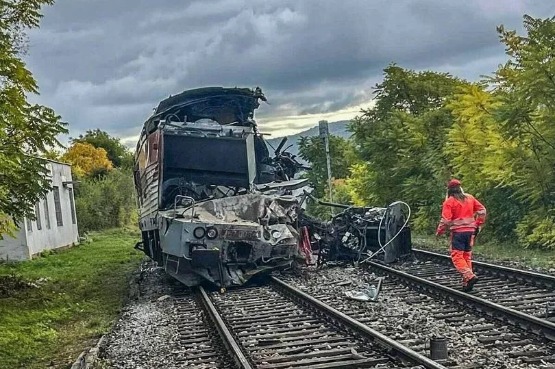 High speed train crash, dozens injured and several in critical condition