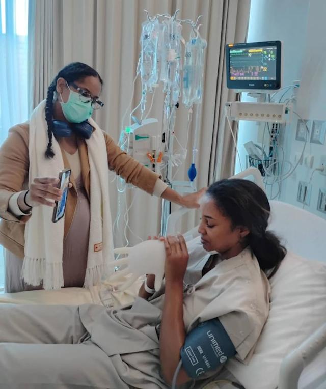 Miss Universe Jamaica released from hospital 4 months after fall