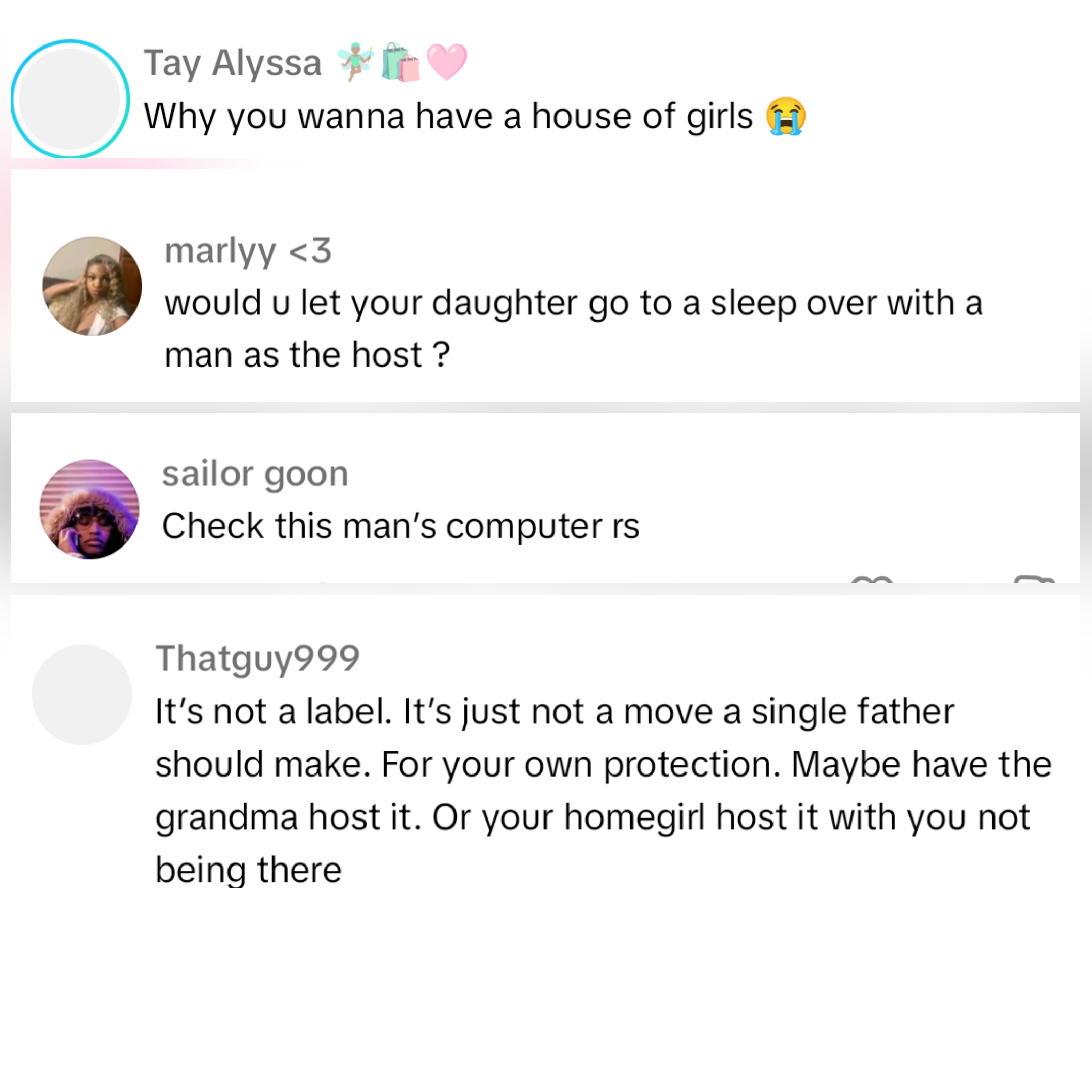 Single dad shares emotional story after moms refused to let their daughters attend his childs slumber party
