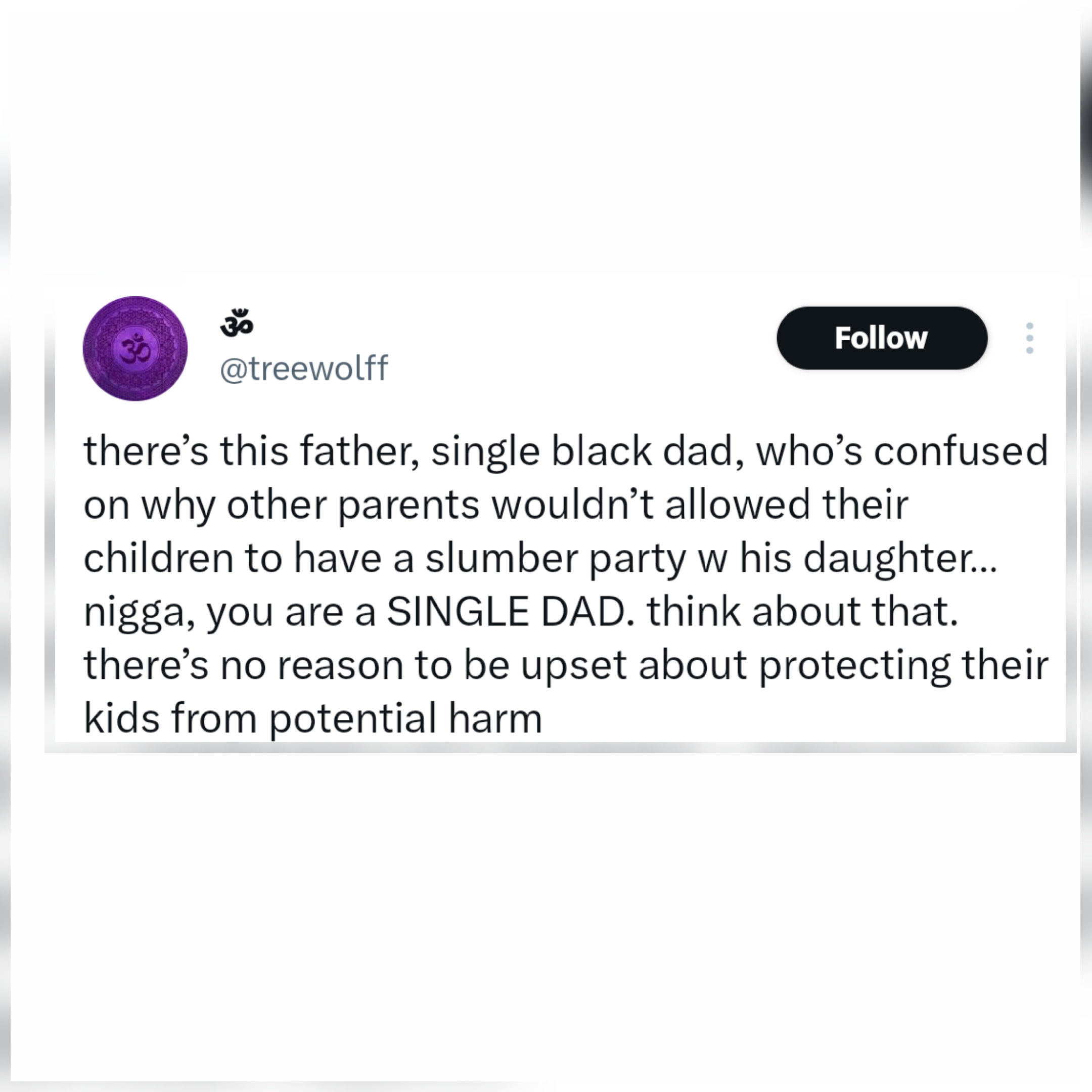 Single dad shares emotional story after moms refused to let their daughters attend his childs slumber party
