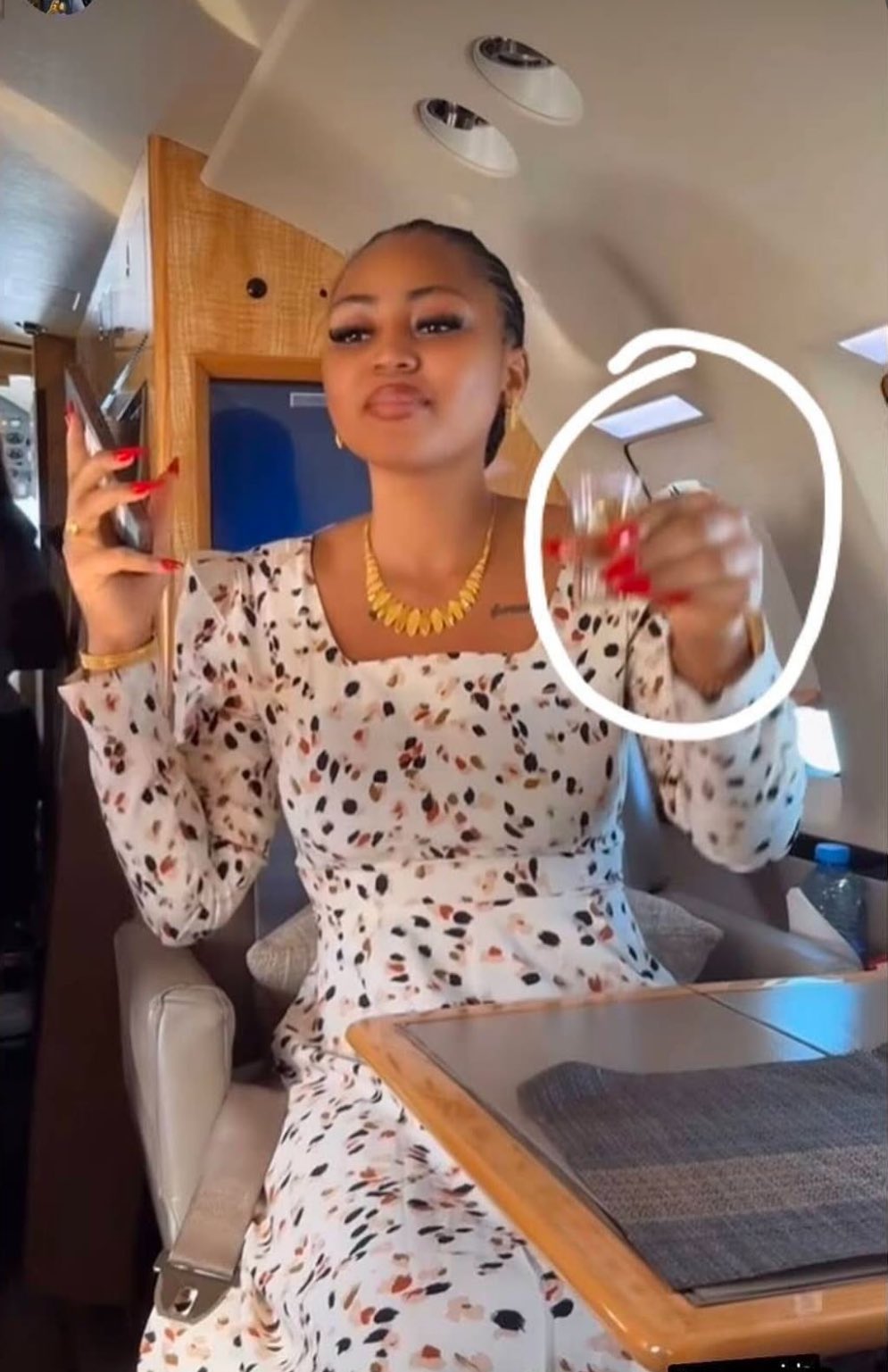 Actress, Regina Daniels seen for the first time since accusing husband Ned Nwoko of violence (video)