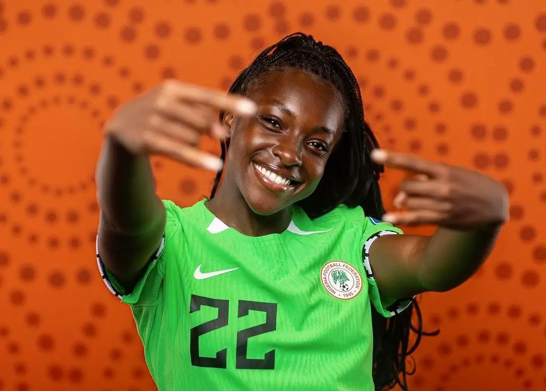 Super Falcons star Michelle Alozie shortlisted for 2025 FIFPRO Womenâs World XI