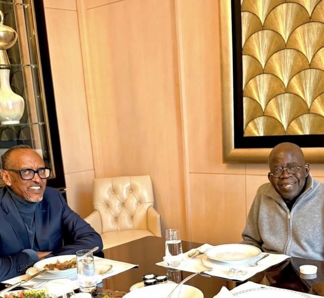 Tinubu?s picture with Paul Kagame in Paris is real, not AI generated ? Presidency