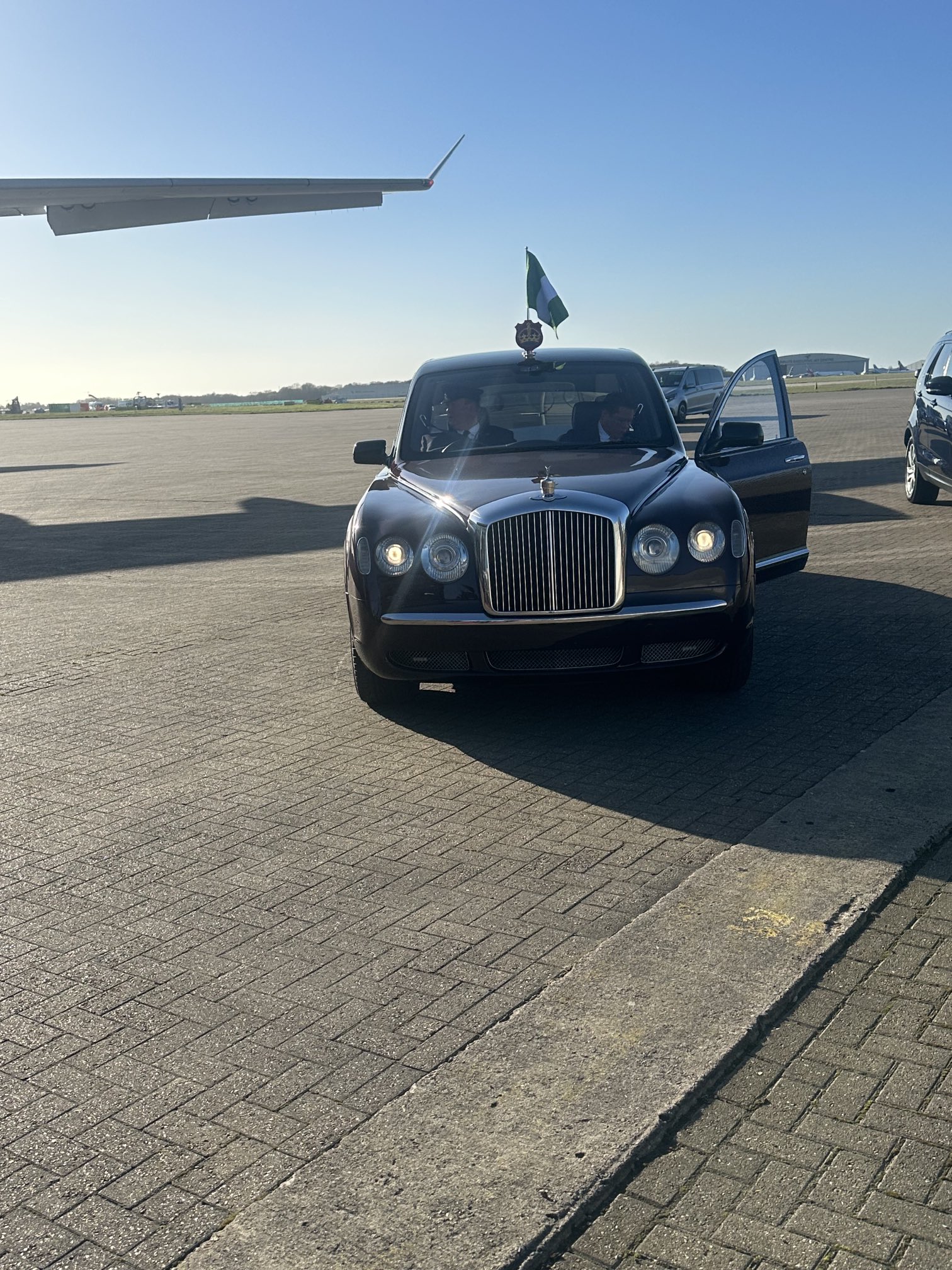 Tinubu in the UK for state visit (photos/videos)