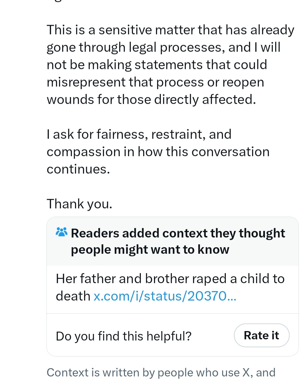 Winifred Ogbuja finally reacts after lawyer claimed she