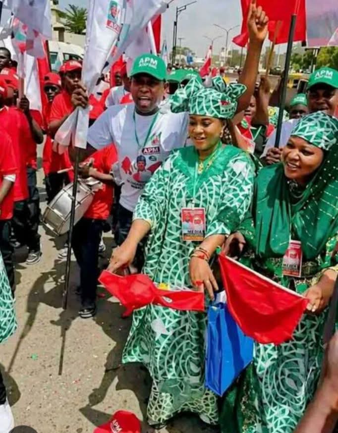 Branded panties distributed in Kano as campaign materials (video)