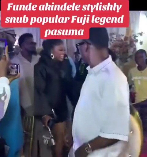 Funke Akindele responds after she was alleged to have snubbed Pasuma (video)