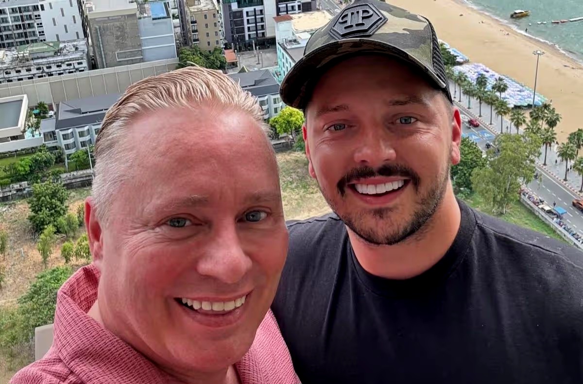 One of 'UK's first gay dads' and husband charged with r@pe and trafficking after raid