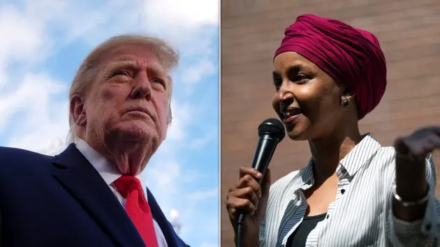 President Trump says Congresswoman Ilhan Omar could face prison amid immigration probe