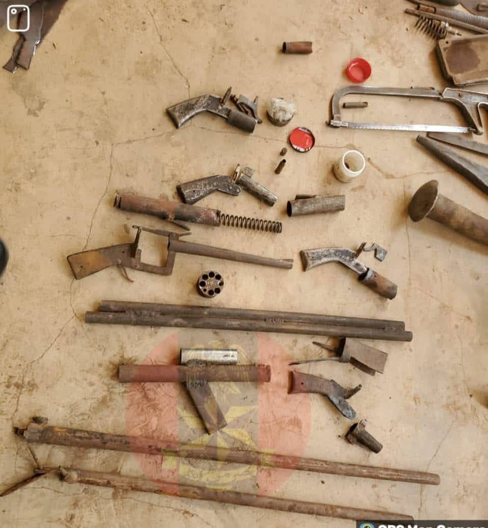 Troops uncover illegal arms factory in Nasarawa, arrest suspect