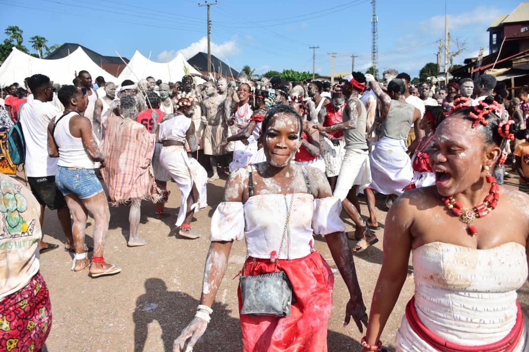 Onishe Ezemu Leading the Festival