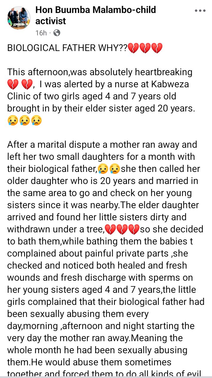 "Evil father" accused of s3xually abusing his daughters, aged 4 and 7