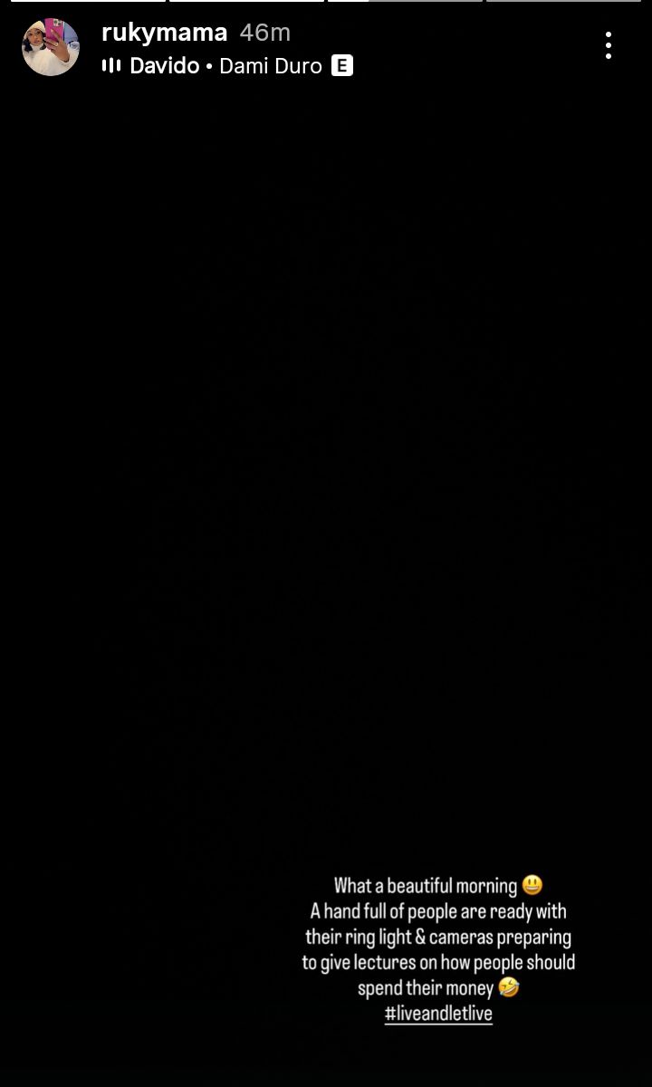 Rukayat Indimi-Dantata addressing critics on personal spending