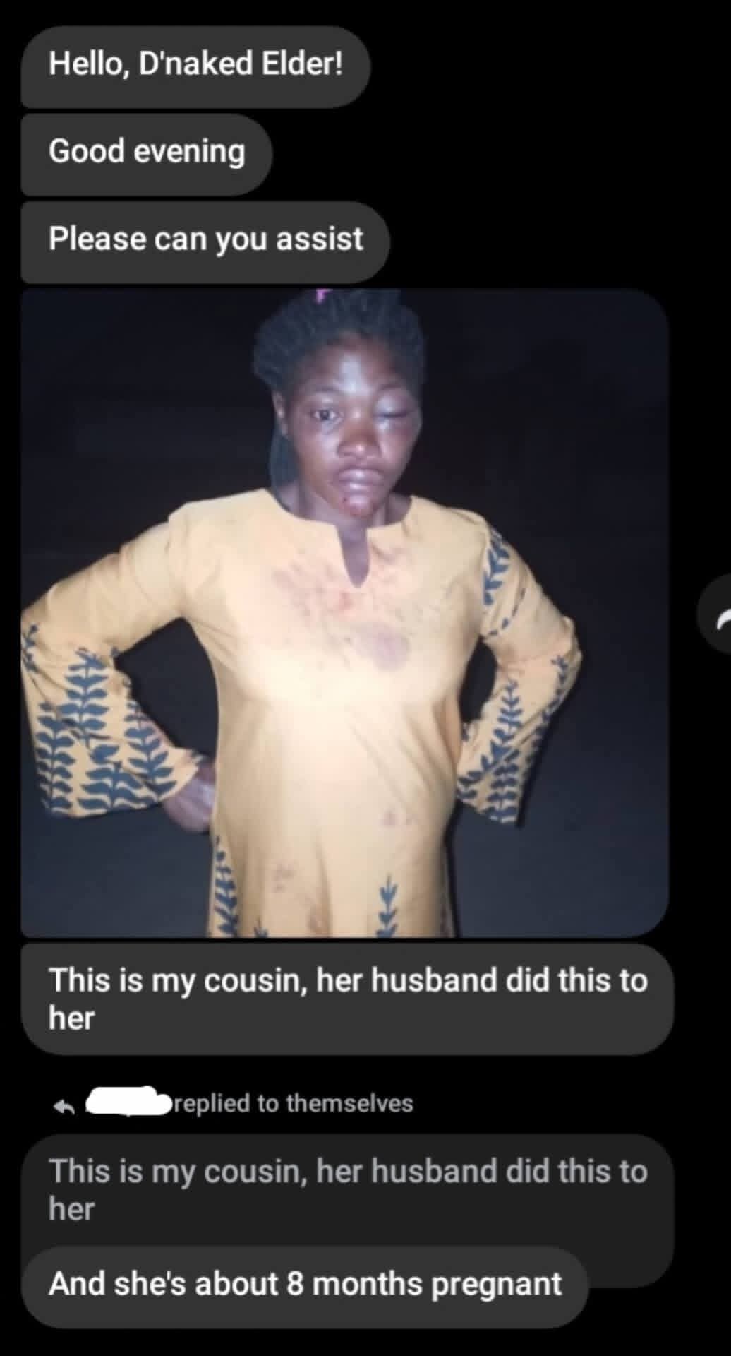 Eight-months pregnant woman allegedly assaulted by her husband in Benue