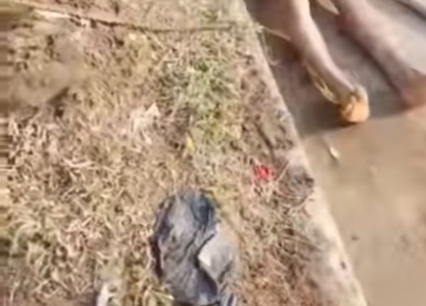 Lifeless body of unidentified man found tied to pole in Ekiti