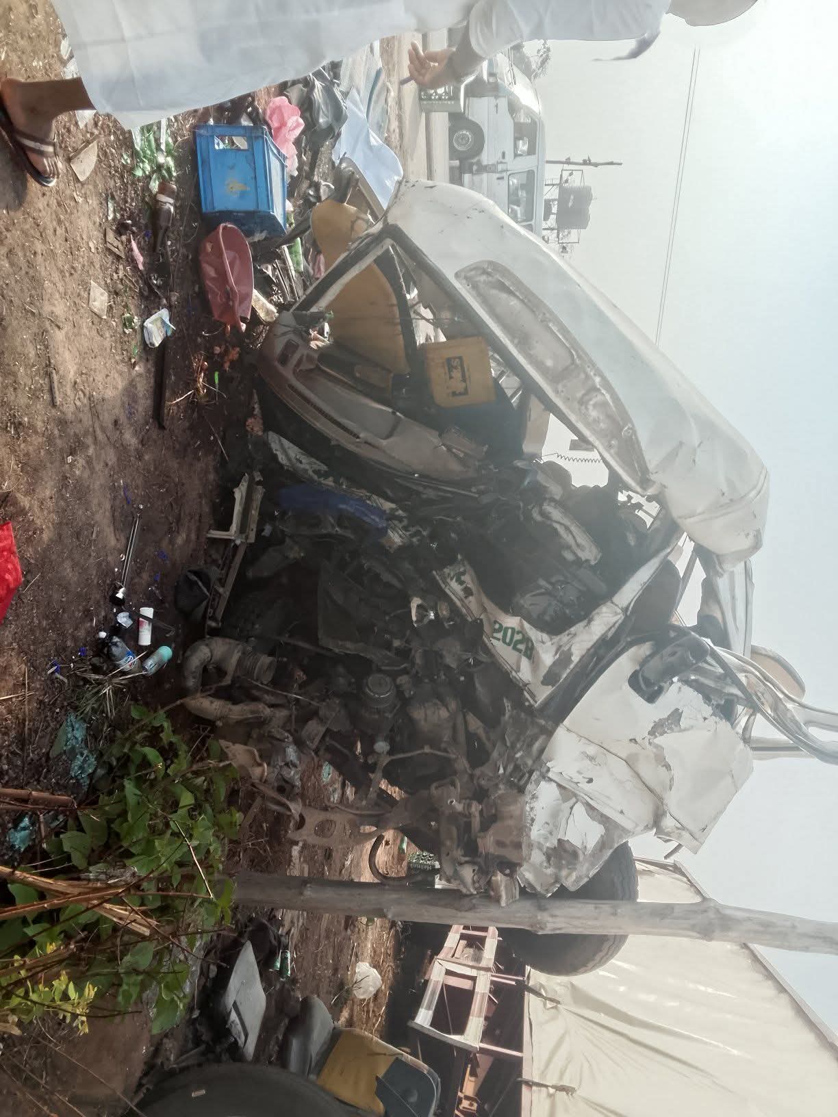 Tragic bus accident in Enugu State