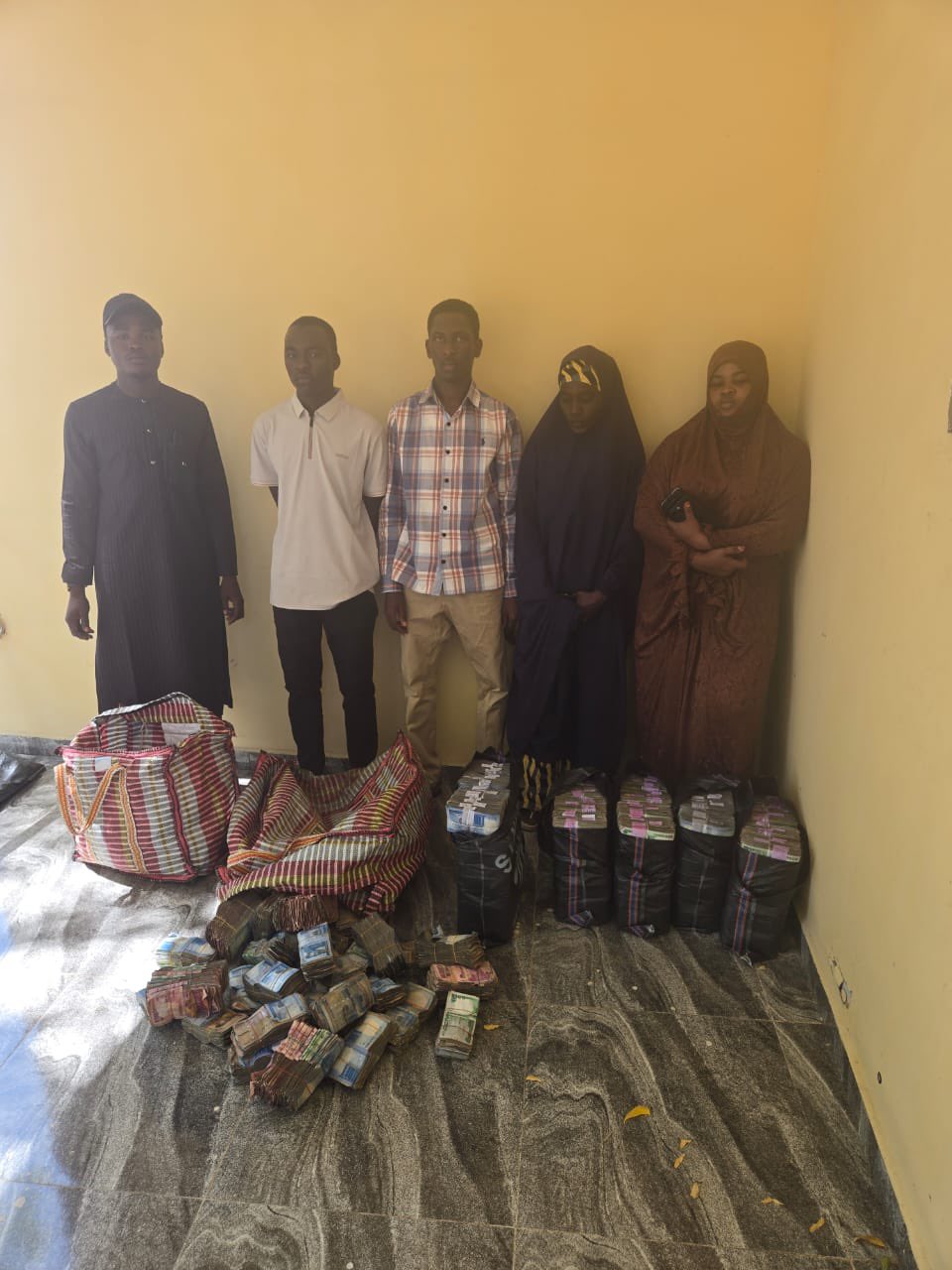 Terrorist financing: Troops intercept 5 suspects with N37m cash in Borno