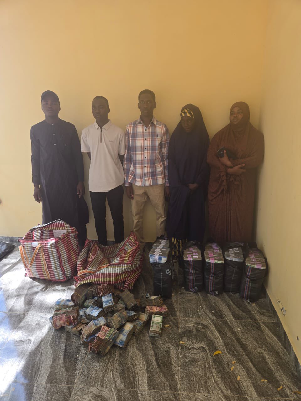 Terrorist financing: Troops intercept 5 suspects with N37m cash in Borno
