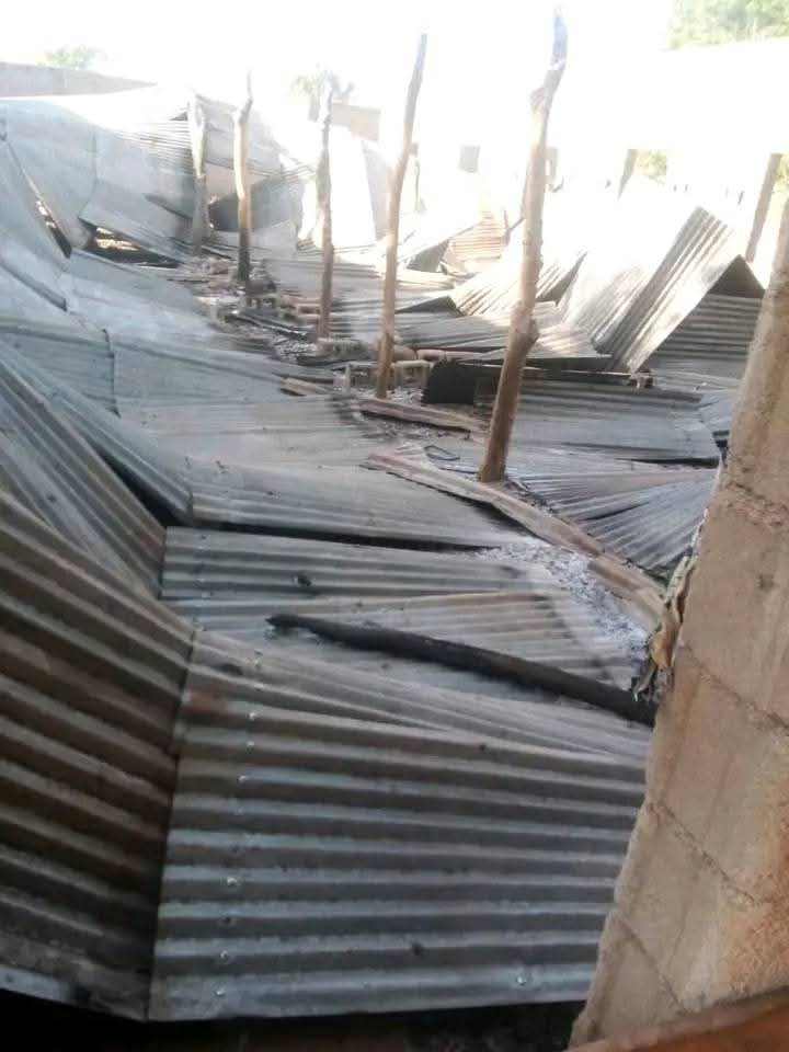 Destruction caused by Boko Haram in Borno